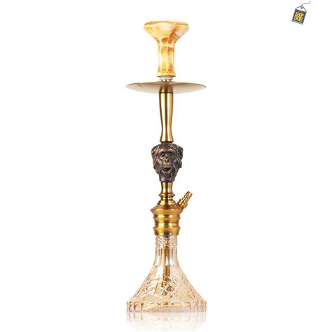 Buy COCOYAYA Mojo Bohemian Hookah - Gold Stem / Transparent Base ...
