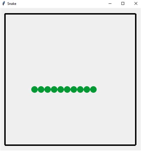Snake Programmieren MIT Python 的图像结果