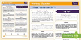 Trainee Teacher and ECT Infographics Pack - Job Hunting