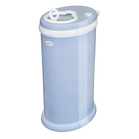 Ubbi Diaper Pail Cloudy Blue – Steel Odor-Locking