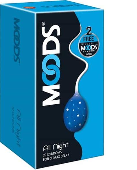 Buy MOODS ALLNIGHT CONDOMS - PACK OF 20'S Online & Get Upto 60% OFF at ...