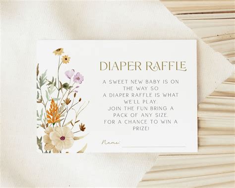 Diaper raffle – Artofit