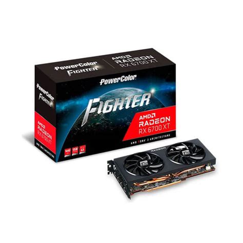 Buy PowerColor Fighter Radeon RX 6700 XT | 12GB GDDR6 Gaming Graphics ...