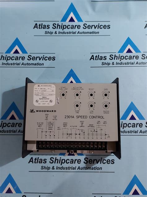 WOODWARD 2301A SPEED CONTROL 9907-022 REV.L – Atlas Shipcare Services