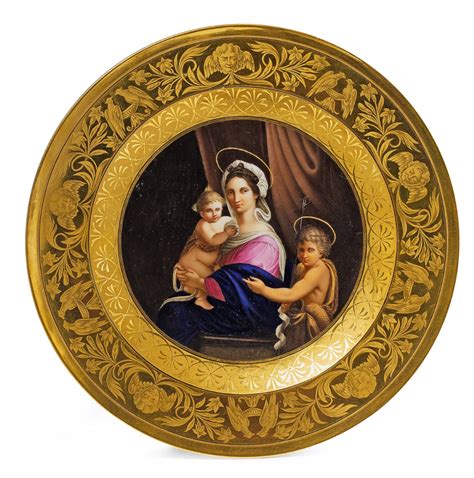 c1823 A Berlin KPM porcelain platter made for Grand Prince Nicholas ...