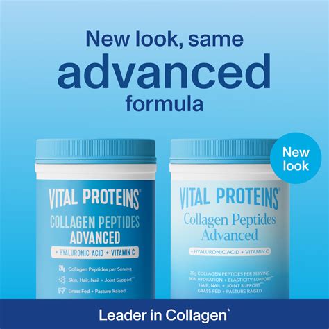 Buy Vital Proteins Collagen Peptides with Hyaluronic Acid and Vitamin C ...