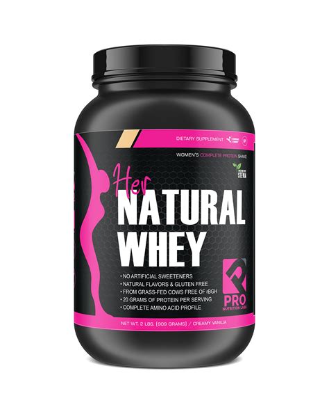 Amazon.com: Protein Powder for Women - Her Natural Whey Protein Powder ...