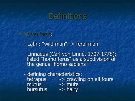1 Feral Children Presentation | PPT