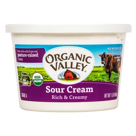 Organic Valley - Sour Cream, Organic - Azure Standard