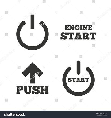 Image result for Engine Start Symbol