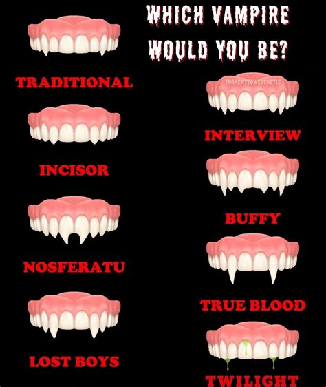 Pin by Mary Therese on i'm geekin' out | Vampire teeth, Scary vampire ...