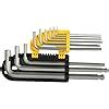 STANLEY STMT94162-8 Metric Extra Long Ball End Hex Key (9 pc) : Amazon ...