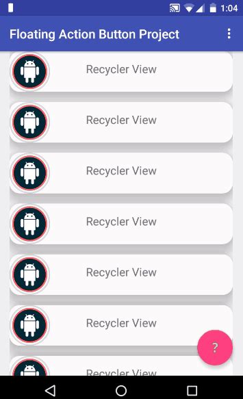 Image result for Android Desktop Floating Action Button