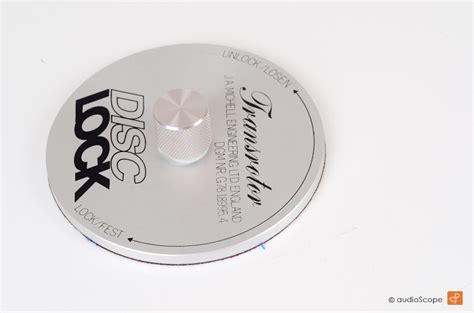 Transrotor Disc Lock, as new for sale.