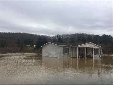 Continual Rain Causes Flooding & Rock/Mudslides South of I-64 from ...