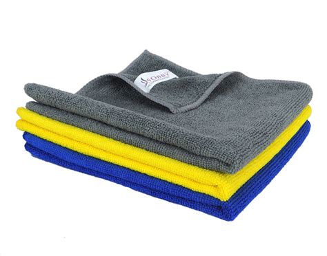 All purpose Microfibre cleaning cloths for Home, Kitchen, Cars & bike ...