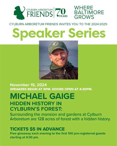 ‘Where Baltimore Grows’ Speaker Series: Michael Gaige , 4915 ...