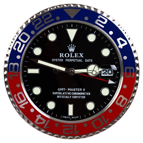 ROLEX Officially Certified Batman Oyster Perpetual GMT Master II Wall ...