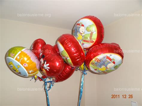 Uçan Balon - Folyo Uçan Balon - Balon Süsleme