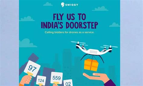 Swiggy thinks drones, seeks RFPs from serious players