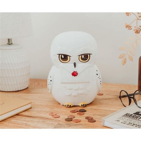 Harry Potter Chibi Hedwig Coin Bank Storage - 8-Inch India | Ubuy