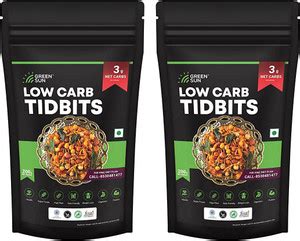 GREEN SUN Low Carb Tidbits | Mixture | Namkeen | Bhujia | Keto Friendly ...