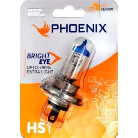 Phoenix BRIGHT EYE HS1 Px43t 7596 12V, 45/40W Headlight Bulb for 2 Whe ...