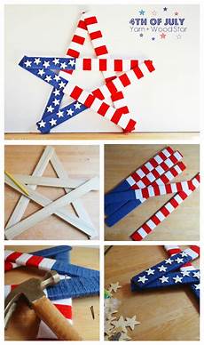 4th Of July Crafts by 4th Of July Yarn And Wood Eighteen25 4th Of July Crafts