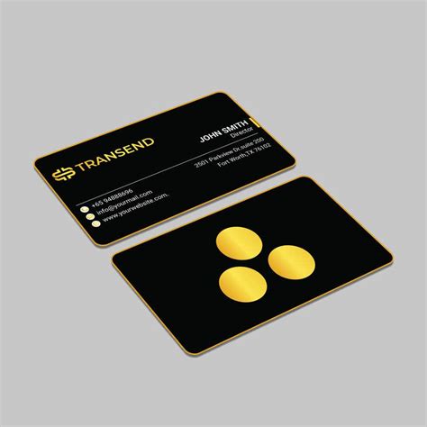 Business Card Design Black Background 的图像结果