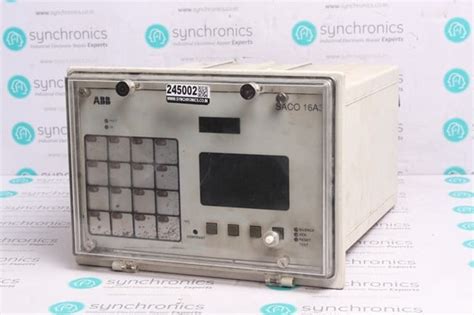 ABB ANALOG ANNUNCIATOR SACO-16A3… Repair India | Synchronics