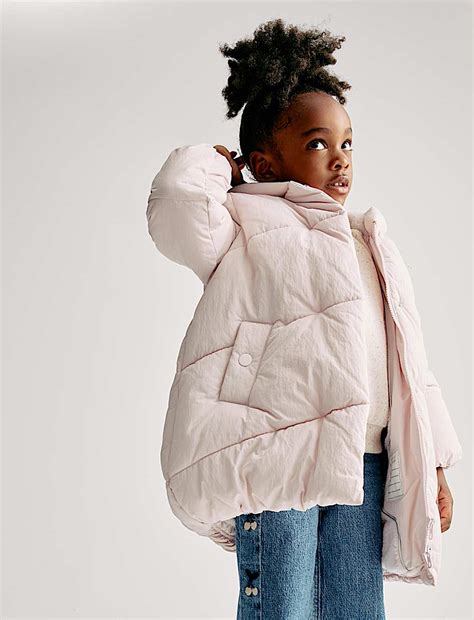 Buy Stormwear™ Longline Hooded Padded Coat (2-8 Yrs) at Marks & Spencer