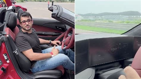 MG Cyberster 0-100-200 km/h Acceleration Test Detailed