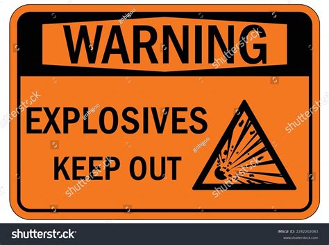 Explosive Hazard Sign 的图像结果
