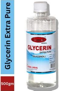GANPATI HERBAL Glycerin Extra Pure with (Glycerol) 500gm Face Wash ...