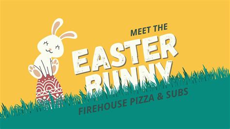MEET THE EASTER BUNNY AT FIREHOUSE PIZZA & SUBS, 2793 Sandusky St ...