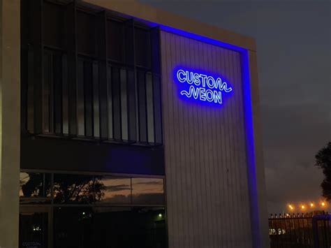 Custom Neon® Outdoor Business Signs Waterproof Exterior Business Signs IP67