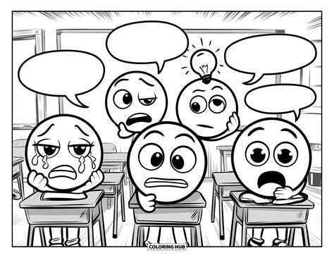160+ Emoji Coloring Pages for Kids & Adults (Free Printable PDFs)