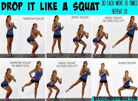 Squat Series Exercise