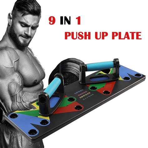 9 in 1 Push Up Rack Board Men Women Fitness Exercise Push-up Stand ...