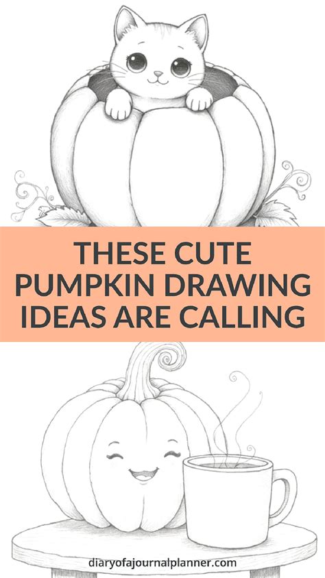 Pumpkin Drawing Ideas So Fun You’ll Want to Doodle All October