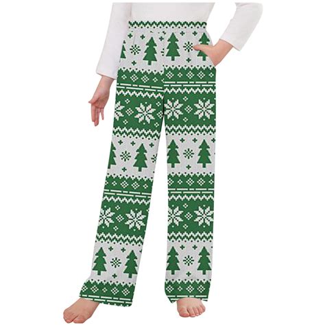 Edvintorg Christmas Boy's Pajama Pants Fashion Cute Printed Casual ...