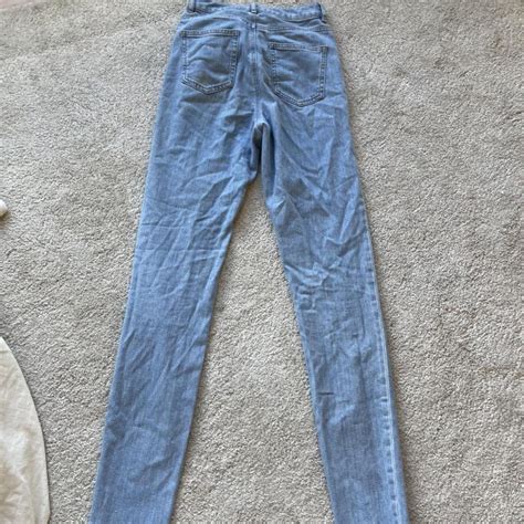 Extra long jeans, tall girl jeans. 26” waist x 36”... - Depop
