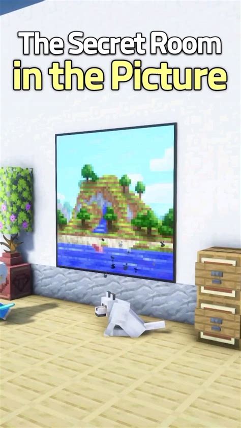 Image result for Minecraft Secret Room Tutorial Easy