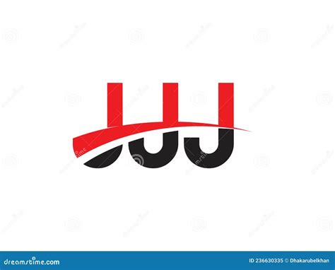 JJJ Letter Initial Logo Design Vector Illustration Stock Vector ...