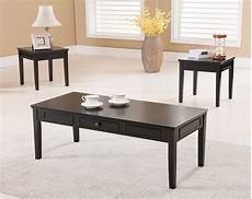Black Coffee Tables And End Tables by 3 Pc Brand Black Finish Wood Coffee Table 2 End Black Coffee Tables And End Tables