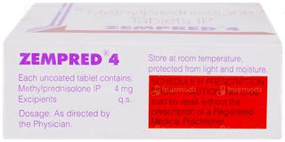 Zempred 4 MG | Order Zempred 4 MG Tablet Online at Truemeds