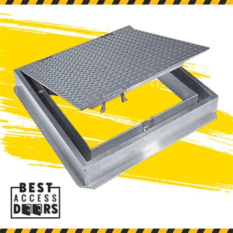 BIM objects - Free download! Watertight Floor Hatch Cast In Place 300lb ...