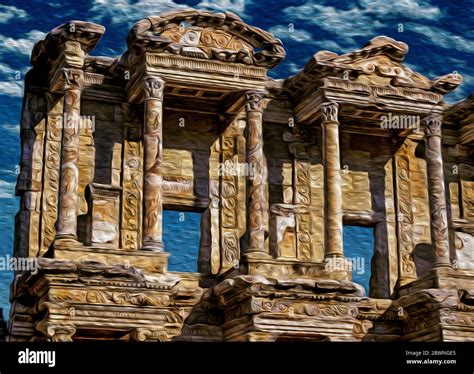 Colonnade at the ancient Greek Temple of Poseidon in Cape Sounion, one ...