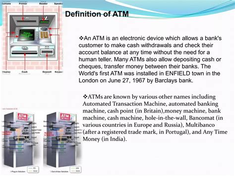 Security features of atm | PPTX
