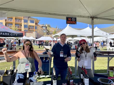 Park City Wine Festival tickets now on sale - TownLift, Park City News